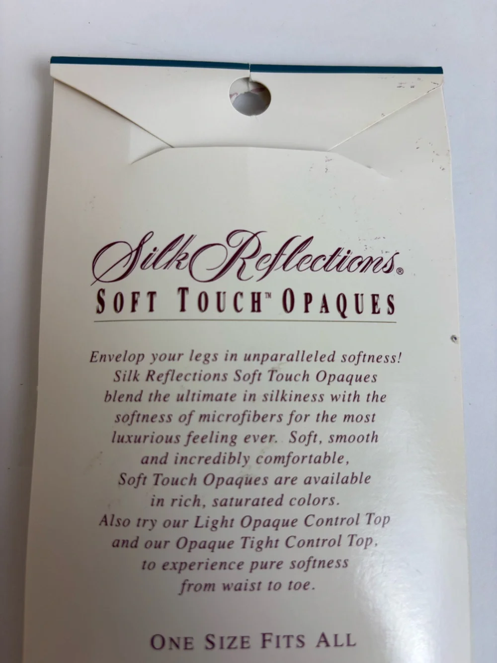 Vintage Hanes Silk Reflections Soft Touch Microfiber Opaque Knee-Highs Navy NOS